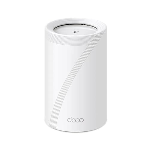 TP-Link Deco BE63 Tri-Band WiFi 7 BE10000 Whole Home Mesh System- 6-Stream 10 Gbps, 4X 2.5G Ports Wired Backhaul, 4X Smart Internal Antennas, VPN, MU-MIMO, HomeShield, Free Expert Support (1-Pack)