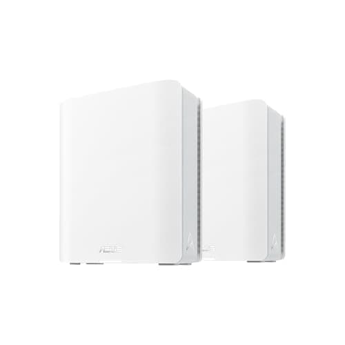 ASUS ZenWiFi BT6 Tri-Band WiFi 7 Mesh, 9.4 Gbps, 5800 sq.ft. (2pk), 2.5G WAN Port, Security and Parental Controls Included, Smart Home Master SSIDs, 4G & 5G Mobile Tethering- BT6 (W-2-PK)