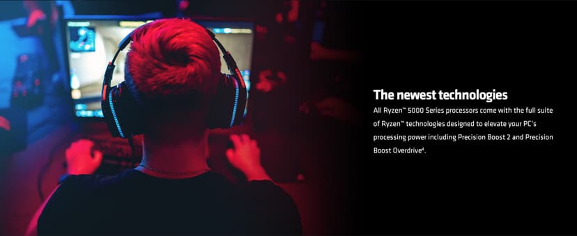 AMD Ryzen™ 5 5600G 6-Core 12-Thread Desktop Processor with Radeon™ Graphics