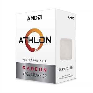 AMD Athlon 200GE 2-Core 4-Thread AM4 Socket Desktop Processor with Radeon Vega Graphics (YD200GC6FBBOX)