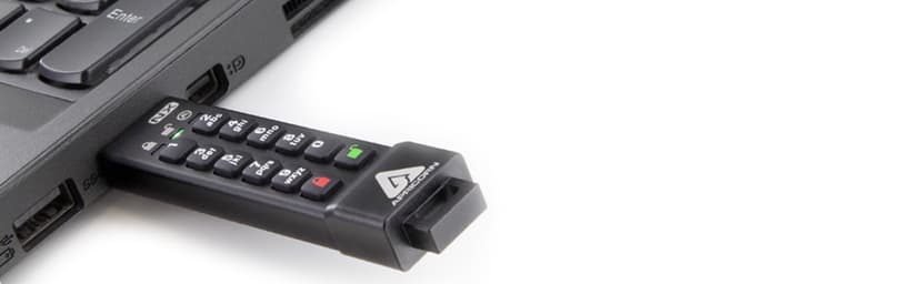 Apricorn ASK3-NX 8GB USB 3.1 Encrypted Secure Drive (ASK3-NX-8GB)