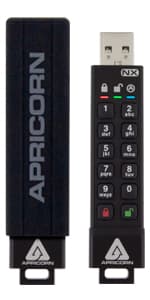 Apricorn ASK3-NX 8GB USB 3.1 Encrypted Secure Drive (ASK3-NX-8GB)