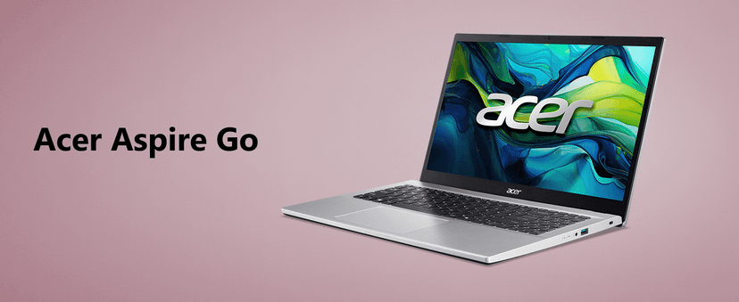 acer Aspire Go 15 AI Ready Laptop, 15.6" FHD (1920 x 1080) IPS Display, AMD Ryzen 7 5825U, AMD Radeon Graphics, 16GB DDR4, 512GB PCIe Gen4 SSD, Wi-Fi 6, Windows 11 Home, AG15-42P-R3NB