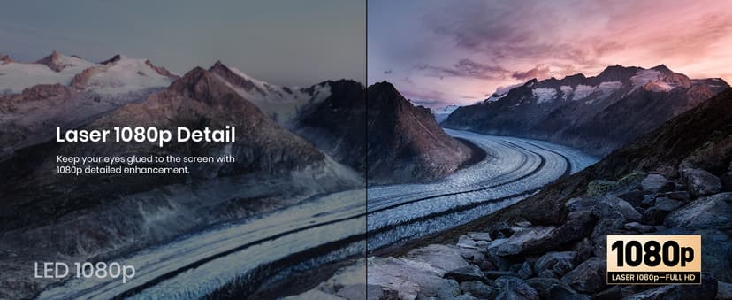 NEBULA by Anker Cosmos Laser 1080P Projector, 4K Support, Outdoor Projector, Android TV 10.0 with 7000+Apps, Auto Focus, Auto Keystone Correction, Screen Fit, Home Theater, Movie Projector for Parties