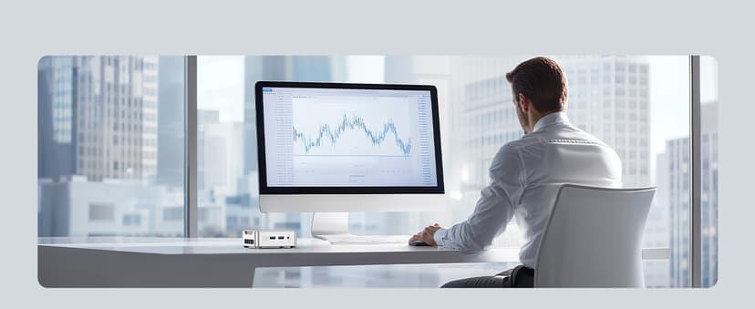 KAMRUI Essenx E2 Mini PC, 16GB RAM 1TB SSD Mini Computers,12th Alder Lake N97 (Beat N150, up to 3.6GHz) Micro PC, HDMI+DP1.4 Dual 4K UHD Small PC,Gigabit Ethernet,WiFi,BT,Home/Office Mini Desktop pc