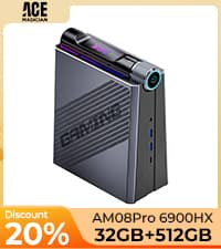 ACEMAGIC Vista Mini V1 Mini PC Computers, Intel Twin Lake N150(Turbo 3.6GHz), 16GB RAM 1TB M.2 SSD Mini Computer, 4K HDMI DP Dual WiFi/Bt, Gigabit Ethernet Vesa, Home/Office Micro Pc