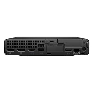HP 2025 Elite 805 Mini PC Desktop Computer, AMD Ryzen 5 (Beat i7-11700T), Ultra-Quiet Design, 32GB RAM, 1TB PCIe SSD, Dual 4K Display Support, USB-C, Wi-Fi 6, Keyboard & Mouse, Windows 11 Pro