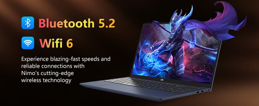 NIMO 15.6 FHD Student Laptop, 16GB RAM, 1TB SSD, Intel Pentium Quad-Core N100(Beat to i3-1115G4, Up to 3.4GHz), 2 Years Warranty, Backlit Keyboard, Fingerprint, Win 11, Rose Gold