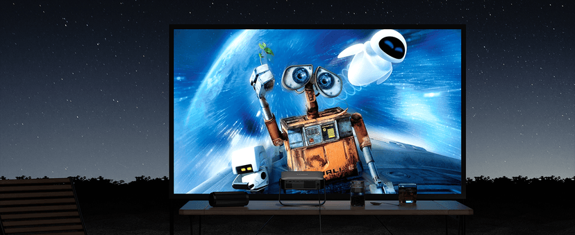 【360°Adjustable Stand & Auto Focus/Keystone】Mini Projector with WiFi and Bluetooth, 550ANSI Native 1080P Portable Outdoor Movie Projector, VOPLLS Home Projector 4K Support for HDMI/USB/Phone/PC(Black)