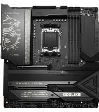 MSI MEG X670E GODLIKE Gaming Motherboard (AMD Ryzen 9000/8000/7000 Series Processors, AM5, DDR5, PCIe 5.0, SATA 6Gb/s, M.2, USB 3.2 Gen 2, Wi-Fi 6E, HDMI/DP, 10Gbps Dual LAN, SLI, EATX)