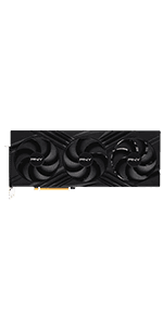 PNY GeForce RTX™ 4090 24GB Verto™ Triple Fan Graphics Card DLSS 3 (384-bit PCIe 4.0, GDDR6X, Supports 4k, Anti-Sag Bracket, HDMI/DisplayPort)