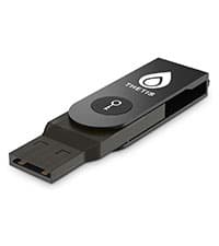 Thetis Pro FIDO2 Security Key, Two Factor Authentication NFC Security Key FIDO 2.0, Dual USB A Ports & Type C for Multi layered Protection (HOTP) in Windows/MacOS/Linux, Gmail, Facebook,Dropbox,Github