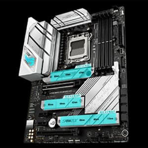 Micro Center CPU Motherboard Kit AMD Ryzen 7 7800X3D Unlocked Desktop Processor with ASUS ROG Strix B650-A Gaming WiFi 6E AM5 (LGA1718) Ryzen 7000 Gaming Motherboard