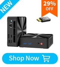 Mini PC, Intel 12th Alder Lake N100 (up to 3.4GHz), 16GB DDR4 RAM 512GB M.2 SSD Dual LAN, Mini Desktop Computers Windows 11, 4K Triple Display, Type-C, WiFi 6, BT 5.2, Micro PC for Home Office