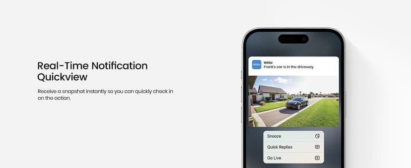 AOSU 4K Solar Security Cameras Wireless Outdoor, Expandable to 16TB (32GB Built-in) HomeCortex Home Security System + 6 Extra Solar Panel, AI Face Recognition & Behavior Detection, 6-Cam Kit