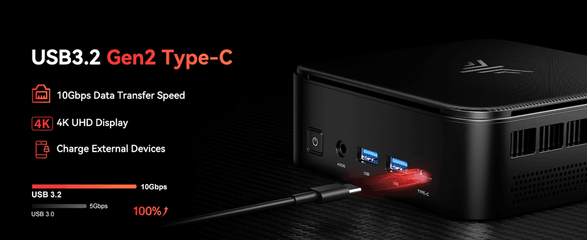 KAMRUI Mini Gaming PC, E3B 16GB RAM 512GB SSD Mini PC AMD Ryzen 5 7430U Micro Desktop Computers (Max 4.3GHz,6C/12T, Beat 5650U), Small Computer Support WiFi 6, BT5.2, Triple Display for Office Home