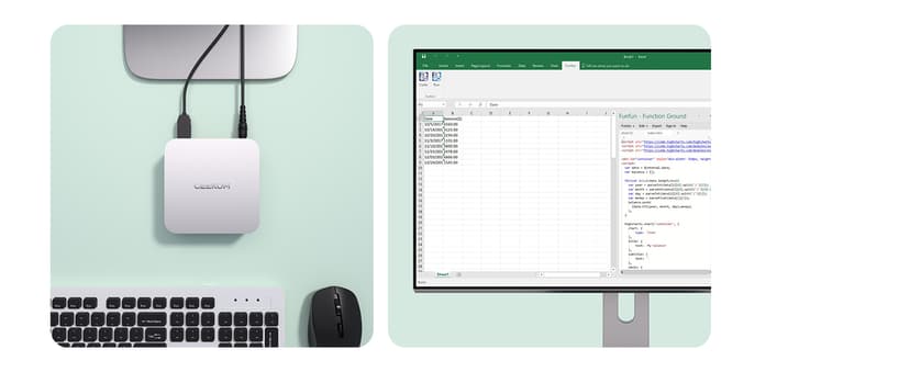 GEEKOM A6 Mini PC, AMD Ryzen 7 6800H(8C/16T, up to 4.7GHz), 32GB DDR5 RAM, 1TB PCIe 4.0 NVMe SSD, Radeon 680M, Compact Aluminium Design Windows 11 Pro Desktop Computer with USB4/8K UHD/Wi-Fi 6E/BT 5.2