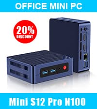 Beelink SER5 Mini PC, AMD Ryzen 5 5500U(6C/12T, up to 4.0GHz), 16GB DDR4 500GB NVMe SSD, SER5 Mini Computer Support 4K Triple Display, 2.5G LAN, HDMI+DP, Type-C