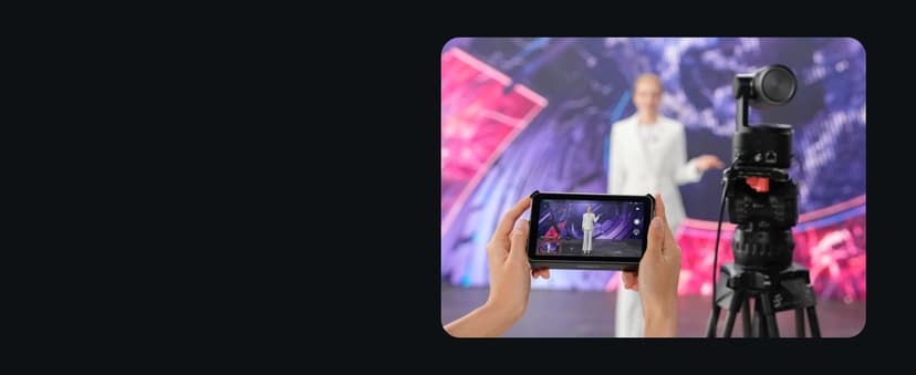 OBSBOT Tail 2 PTZR NDI Camera 4K@60FPS, Pro AI Tracking, 1/1.5" CMOS, 50MP, 5X Optical Zoom, 12X Hybrid Zoom, SDI/HDMI/IP/USB 3.0 Output, Live Streaming for Education, Conference, Worship, Live Events