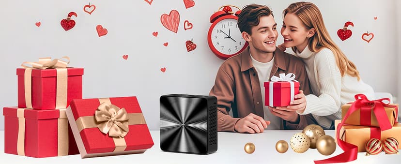 Mini PC, Intel 12th Alder Lake N100 (up to 3.4GHz), 16GB DDR4 RAM 512GB M.2 SSD Dual LAN, Mini Desktop Computers Windows 11, 4K Triple Display, Type-C, WiFi 6, BT 5.2, Micro PC for Home Office