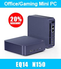 Beelink SER5 Mini PC, AMD Ryzen 5 5500U(6C/12T, up to 4.0GHz), 16GB DDR4 500GB NVMe SSD, SER5 Mini Computer Support 4K Triple Display, 2.5G LAN, HDMI+DP, Type-C