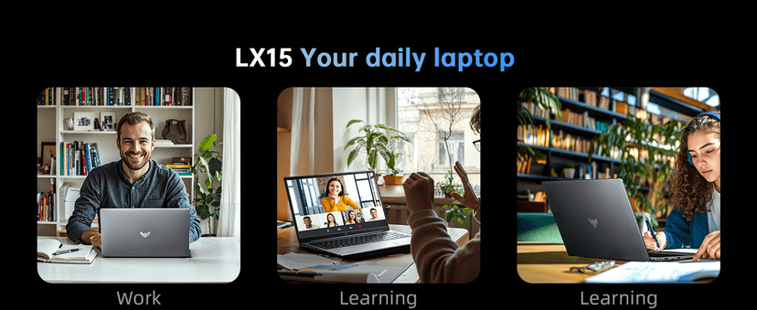 ACEMAGIC 15.6 Inch Laptop with Windows 11, 16GB DDR4 RAM 512GB M.2 2280 SSD,Intel N N97 Quad-Core Processor, WiFi,Bluetooth,Webcam,Portable Laptops Computer for Office Student Business Entertainment