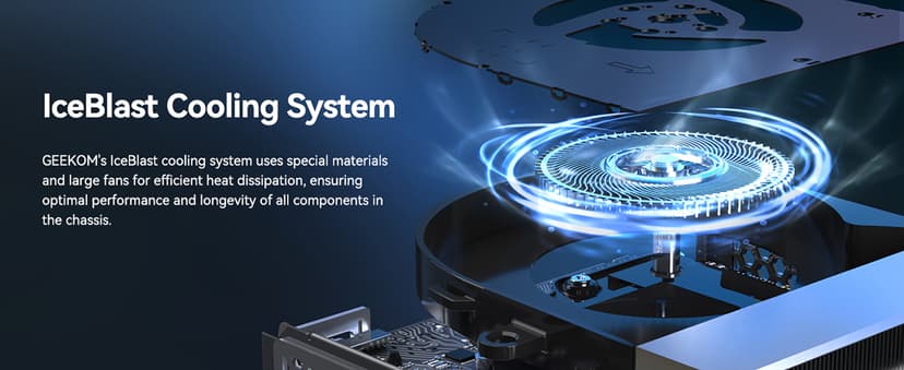 GEEKOM Mini PC XT13 Pro, with 13th Gen Intel i9-13900H Mini Computers(14 C/20T, Up to 5.4GHz) 32GB DDR4/2TB PCIe Gen 4 SSD Windows 11 Pro Support USB 4.0/2.5G LAN/8K/Quad Displays/Wi-Fi 6E/BT5.2