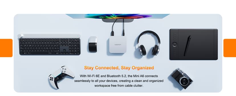 GEEKOM A6 Mini PC, AMD Ryzen 7 6800H(8C/16T, up to 4.7GHz), 32GB DDR5 RAM, 1TB PCIe 4.0 NVMe SSD, Radeon 680M, Compact Aluminium Design Windows 11 Pro Desktop Computer with USB4/8K UHD/Wi-Fi 6E/BT 5.2