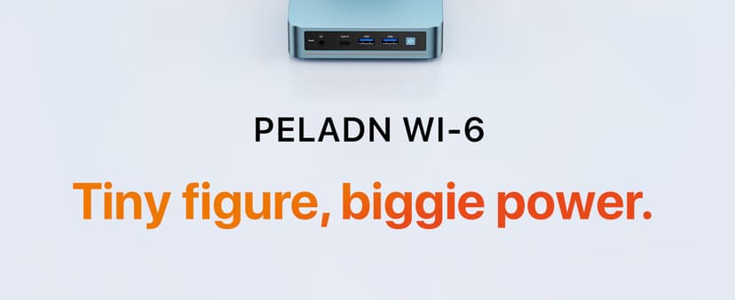 PELADN Mini PC, N95(up to 3.4GHz),16GB DDR4/512GB SSD,Type-C/Dual HD,Mini Desktop Computer,4K/60Hz Triple-Display USB3.0/WiFi 5/BT4.2 Mini Computers for Home Business