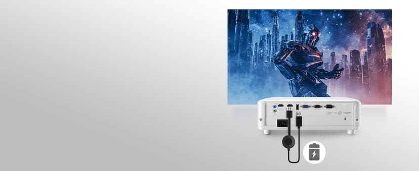 ViewSonic PX703HD 1080p Projector with 3500 Lumens DLP 3D Dual HDMI Sports Mode and Low Input Lag for Gaming, Stream Netflix with Dongle