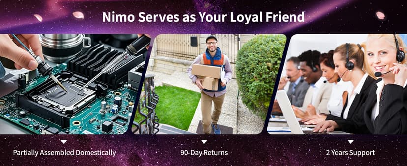 NIMO 15.6 IPS FHD-Laptop, 16GB RAM 1TB SSD Intel Pentium Quad Core N100, Computer with Backlit Keyboard Fingerprint (Beat to i3-1115G4 Up to 3.4GHz) Laptops for Student, Win 11 Rose Gold