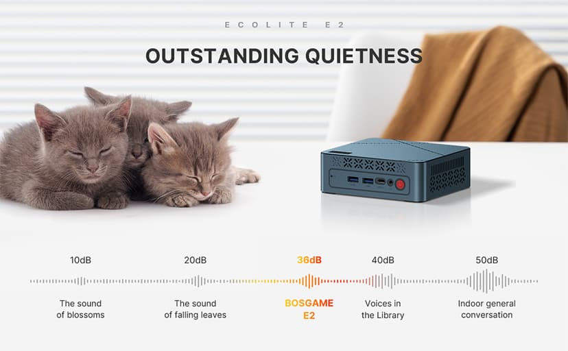 E2 Mini PC Ryzen 5 3550H, 16GB DDR4, 512GB SSD, Equipped 11 Pro Desktop Computers, WiFi 5 BT 5.2