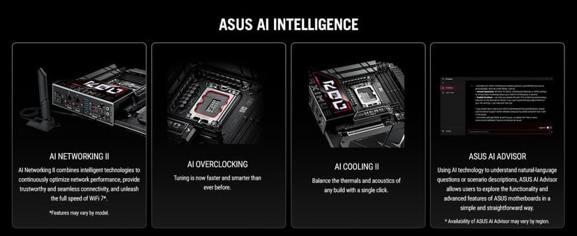 ASUS ROG MAXIMUS Z890 HERO BTF Z890 LGA 1851 ATX motherboard, hidden-connector design, Advanced AI PC Ready, 22+1+2+2 stages, DDR5, WiFi 7, 2.5G LAN, 6x M.2, PCIe 5.0, Thunderbolt 4, USB Type-C, AI OC