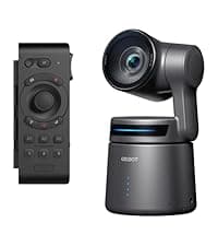 OBSBOT Tail 2 PTZR NDI Camera 4K@60FPS, Pro AI Tracking, 1/1.5" CMOS, 50MP, 5X Optical Zoom, 12X Hybrid Zoom, SDI/HDMI/IP/USB 3.0 Output, Live Streaming for Education, Conference, Worship, Live Events