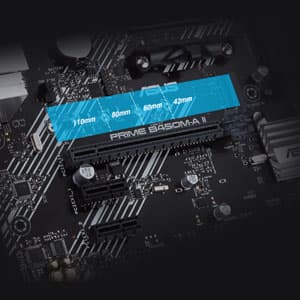 MICRO CENTER AMD Ryzen 5 5600 Desktop Processor with ASUS Prime B450M-A II AMD AM4 Micro ATX Motherboard