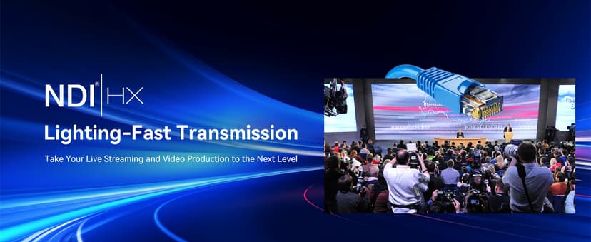 Tenveo AI Auto Tracking NDI PTZ Camera 3G-SDI/HDMI/USB3.0/LAN PoE 30X Optical+8X Digital Zoom IP Live Streaming Camera, FHD 1080P 60FPS for Church Services Worship Large Events Live Broadcast