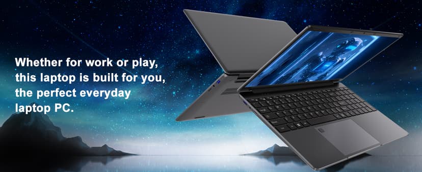 15.6 inch Laptop Computer,16GB RAM LPDDR4 512GB SDD Portable Laptop Computer Cerelon N5095 Processor FHD 1920 * 1080 Laptop PC with Touch ID, WiFi5, BT4.2, USB 3.0