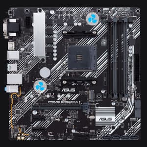 MICRO CENTER AMD Ryzen 5 5600 Desktop Processor with ASUS Prime B450M-A II AMD AM4 Micro ATX Motherboard
