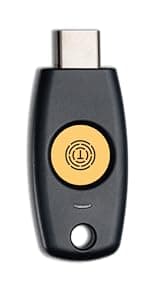FIDO2 U2F Security Key Passkey Two-Factor Authentication (2FA) USB Key PIN+Touch (Non-Biometric) USB-A Type TrustKey T110