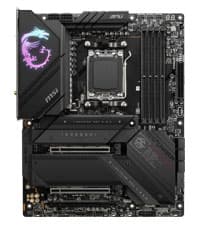 MSI MEG X670E GODLIKE Gaming Motherboard (AMD Ryzen 9000/8000/7000 Series Processors, AM5, DDR5, PCIe 5.0, SATA 6Gb/s, M.2, USB 3.2 Gen 2, Wi-Fi 6E, HDMI/DP, 10Gbps Dual LAN, SLI, EATX)