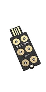 FIDO2 / U2F Security Key and Hardware Password Manager | Universal Two Factor Authentication | Portable Professional Grade Encryption | PGP/SSH/Yubikey OTP | Windows/Linux/Mac OS/Android