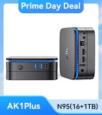 KAMRUI E2 Mini PC 11 Pro, 12th Gen Alder Lake N97(up to 3.6GHz) Micro PC (Beat N150/N100/N95), 16GB RAM 512GB M.2 SSD, Desktop Computers 4K Dual Display/USB3.2/WiFi/BT/LAN Small Computer