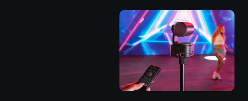 OBSBOT Tail 2 PTZR NDI Camera 4K@60FPS, Pro AI Tracking, 1/1.5" CMOS, 50MP, 5X Optical Zoom, 12X Hybrid Zoom, SDI/HDMI/IP/USB 3.0 Output, Live Streaming for Education, Conference, Worship, Live Events