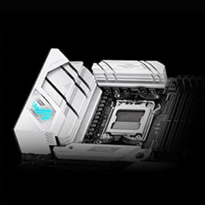 Micro Center CPU Motherboard Kit AMD Ryzen 7 7800X3D Unlocked Desktop Processor with ASUS ROG Strix B650-A Gaming WiFi 6E AM5 (LGA1718) Ryzen 7000 Gaming Motherboard