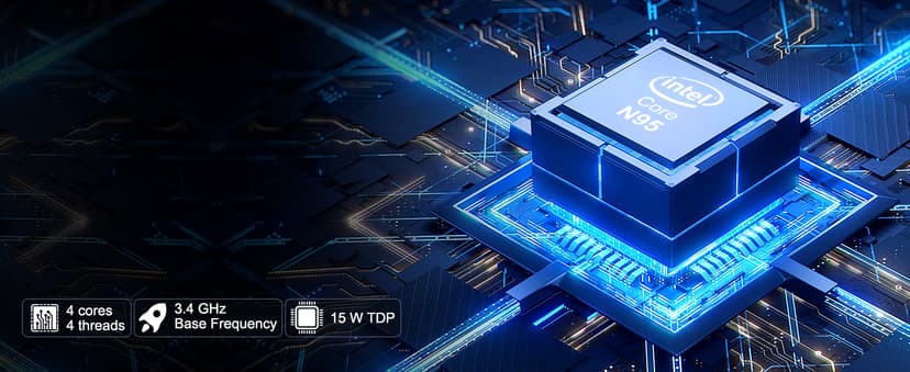 jumper 16 Inch Laptop, 4-Core N95 Processor, Up to 3.4Ghz, 16GB RAM, 640GB Storage,1200p FHD IPS Display, Windows 11 Computer, Office 365 1-Year Subscription, WiFi-6, 38Wh Battery.