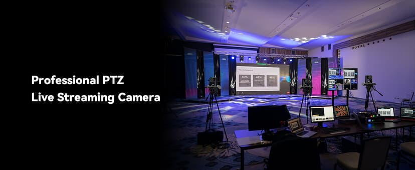 Tenveo AI Auto Tracking NDI PTZ Camera 3G-SDI/HDMI/USB3.0/LAN PoE 30X Optical+8X Digital Zoom IP Live Streaming Camera, FHD 1080P 60FPS for Church Services Worship Large Events Live Broadcast