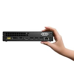 Lenovo ThinKCentre neo 50q Gen 4 Tiny 1L Business Mini Desktop Computer, 13th Gen Intel 8-Core i5-13420H (Beat i7-1355U), 16GB DDR4 RAM, 512GB PCIe SSD, 2 DisplayPorts, WiFi 6, Win 11 Pro, Vent-Hear