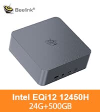 Beelink Mini PC AMD Ryzen 7 5825U Up to 4.5GHz 8C/16T, SER5 PRO Mini Computer with 32GB DDR4 RAM 1TB M.2 SSD, Support 2.5GLAN/4K Triple Screen Display(HDMI+DP+Type-C)/WiFi6/BT5.2/Home/Office