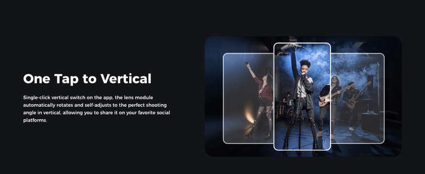 OBSBOT Tail 2 PTZR NDI Camera 4K@60FPS, Pro AI Tracking, 1/1.5" CMOS, 50MP, 5X Optical Zoom, 12X Hybrid Zoom, SDI/HDMI/IP/USB 3.0 Output, Live Streaming for Education, Conference, Worship, Live Events