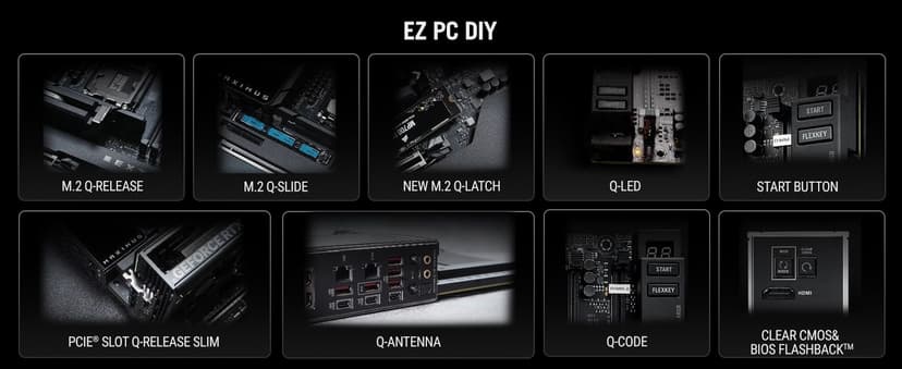 ASUS ROG MAXIMUS Z890 EXTREME Intel® Z890 LGA 1851 E-ATX motherboard, Advanced AI PC-ready, 24+2+1+2 stages, DDR5, WiFi7, 2.5G/10G LAN, PCIe® 5.0 M.2, Thunderbolt™ 5, USB Type-C®, AI OC, 5” LCD Screen